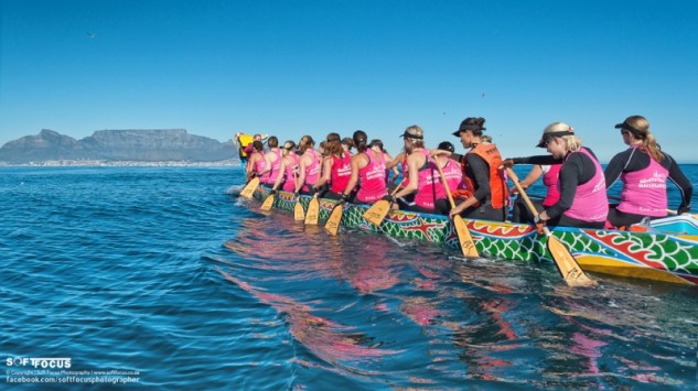 Sisterhood Row Challenge from Cape Town V&A Waterfront to Robbin