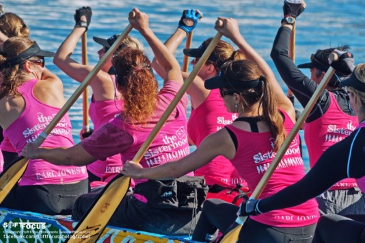 Sisterhood Row Challenge from Cape Town V&A Waterfront to Robbin Island and back